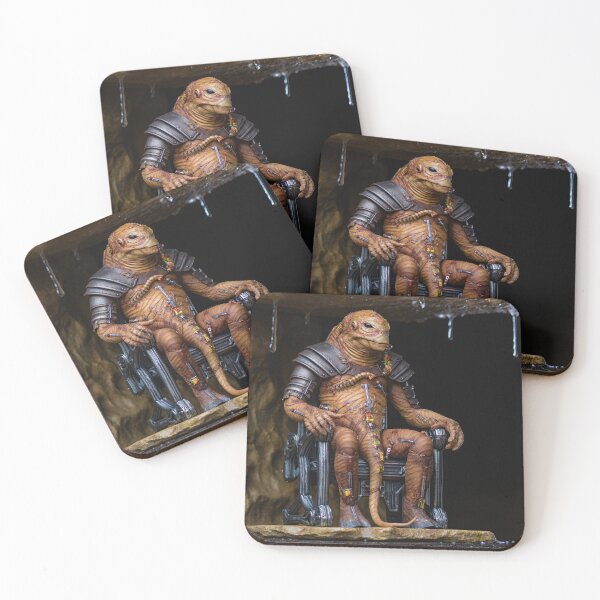 Item preview, Alien Overlord on his throne a very weird and strange image designed and sold by Vintage Designs +.