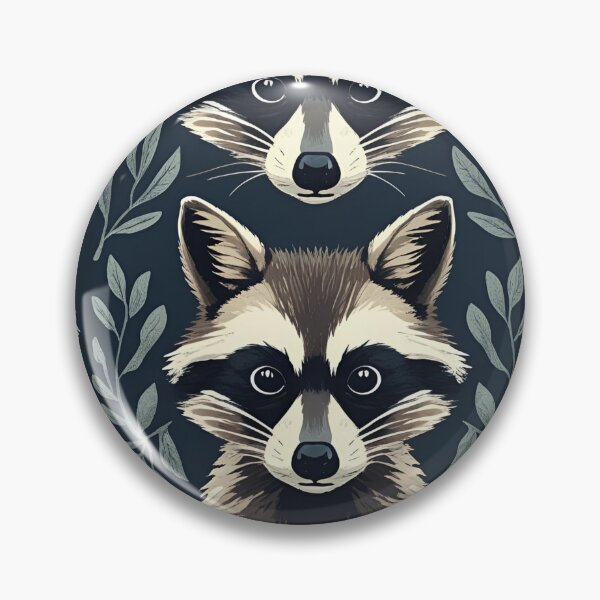 Item preview, Cottage Core Raccoon Pattern designed and sold by PatronesKawai.