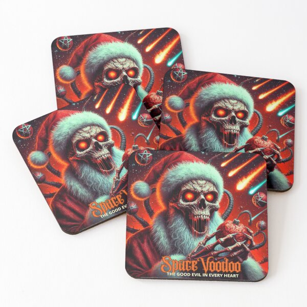Item preview, Apocalyptic Cosmic Santa Voodoo Skeleton designed and sold by Voodoo Store Paranormal Collections.