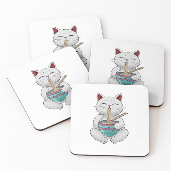 Item preview, Lucky Ramen Cat designed and sold by ScottGeorges.