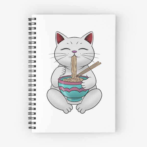 Item preview, Lucky Ramen Cat designed and sold by ScottGeorges.