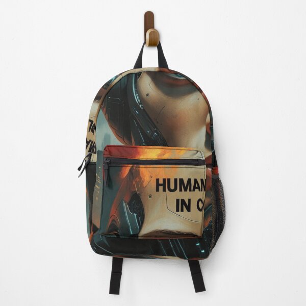 Item preview, Humans Must Remain in Control – Apocalyptic AI Domination designed and sold by smitke.