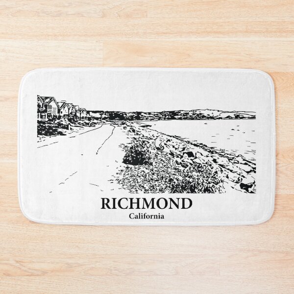 Artikelvorschau, Richmond - Kalifornien entworfen und verkauft von Lakeric Cityscapes.