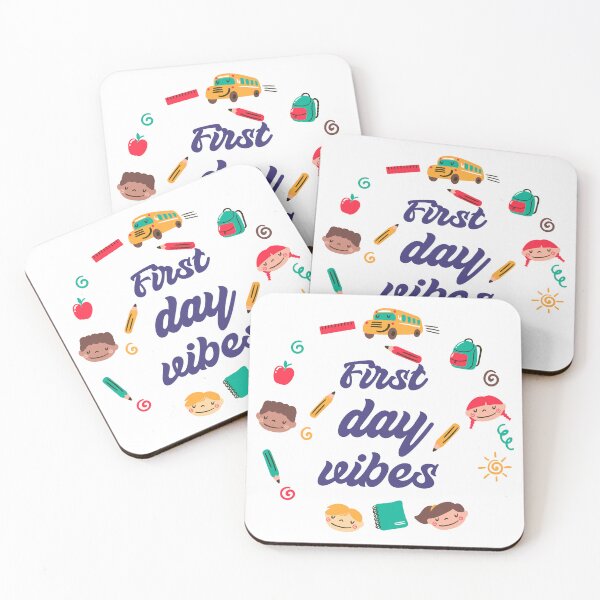 Item preview, First Day Vibes – Cute Back to School Design designed and sold by Soukito.