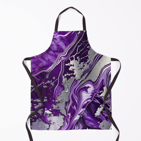 Item preview, Silver & Purple Marble Symphony #2 designed and sold by BirdsnStuff.
