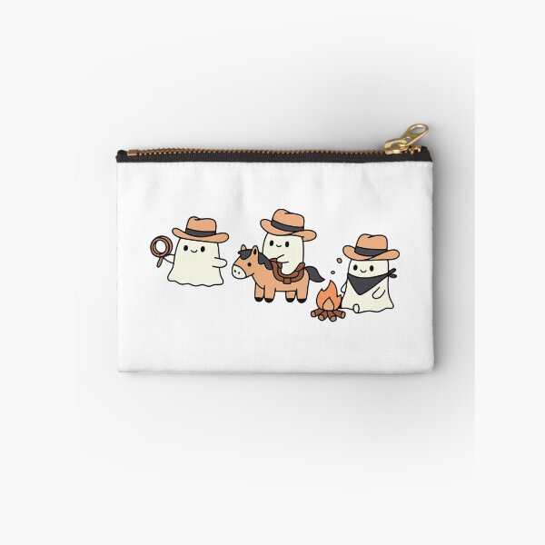 Item preview, Cute Cowboy Ghosts with Campfire and Horse designed and sold by ArtfulWeave.
