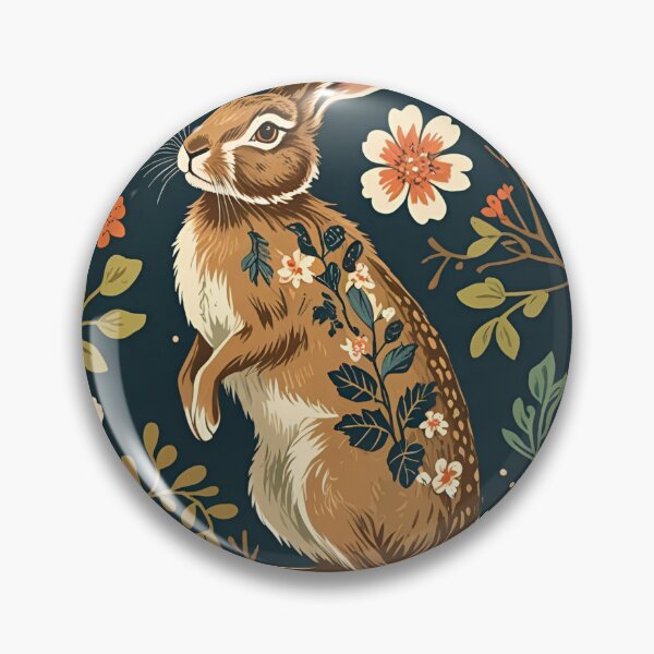 Item preview, Cottage Core Hares Pattern designed and sold by PatronesKawai.