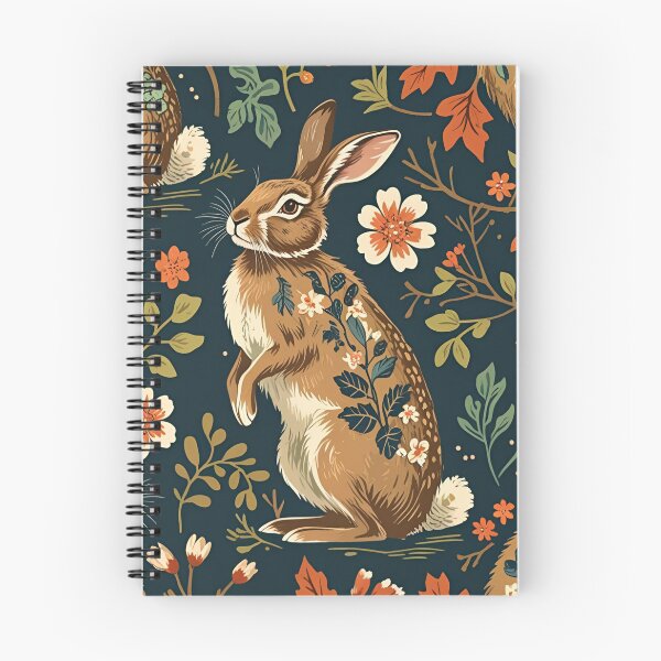 Item preview, Cottage Core Hares Pattern designed and sold by PatronesKawai.