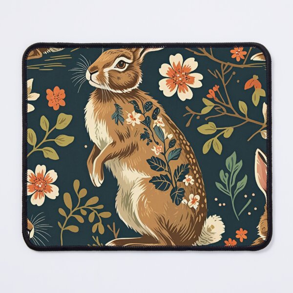 Item preview, Cottage Core Hares Pattern designed and sold by PatronesKawai.