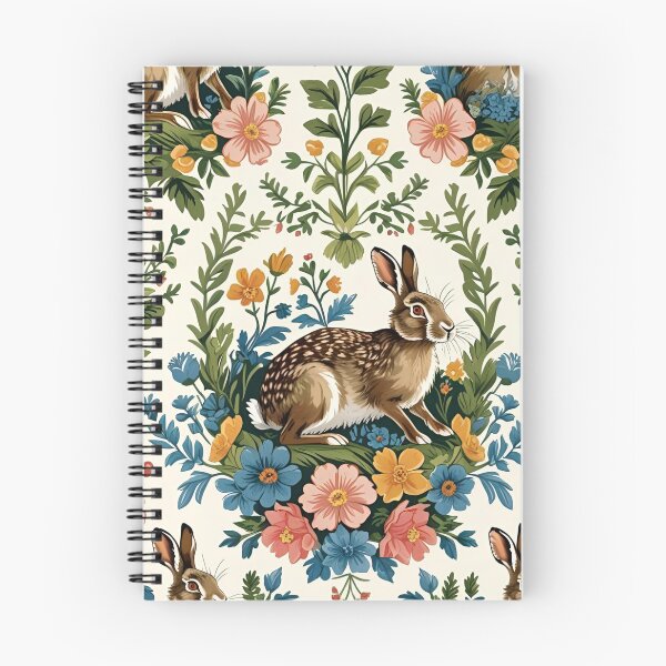 Item preview, Cottage Core Hares Pattern designed and sold by PatronesKawai.
