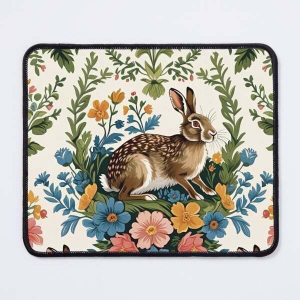 Item preview, Cottage Core Hares Pattern designed and sold by PatronesKawai.