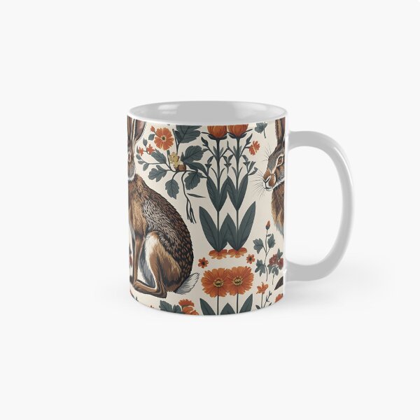 Item preview, Cottage Core Hares Pattern designed and sold by PatronesKawai.
