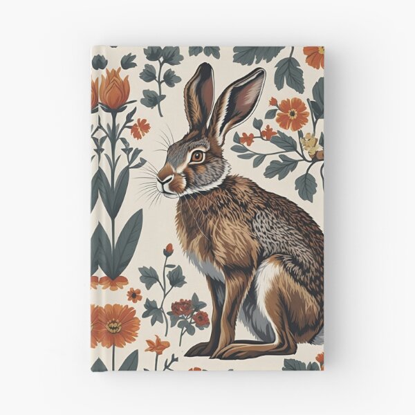 Item preview, Cottage Core Hares Pattern designed and sold by PatronesKawai.