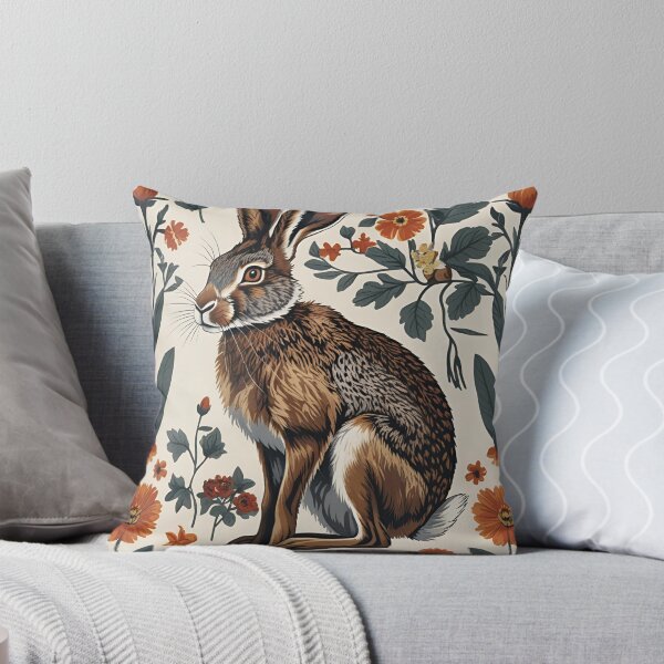 Item preview, Cottage Core Hares Pattern designed and sold by PatronesKawai.