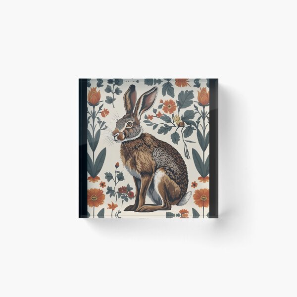 Item preview, Cottage Core Hares Pattern designed and sold by PatronesKawai.