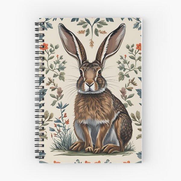 Item preview, Cottage Core Hares Pattern designed and sold by PatronesKawai.