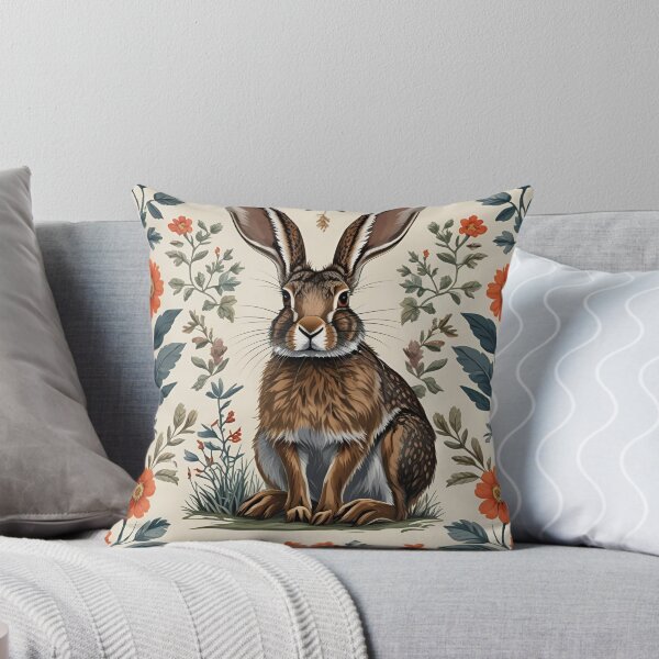 Item preview, Cottage Core Hares Pattern designed and sold by PatronesKawai.