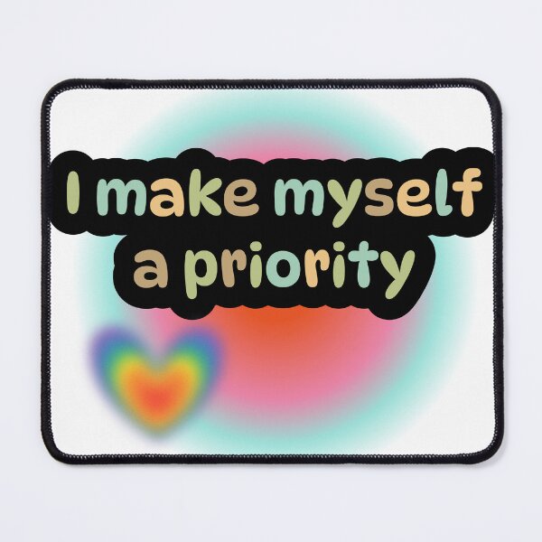 Item preview, positive affirmation with aura gradient design designed and sold by AKANKEDESIGN.