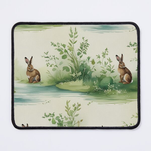 Item preview, Cottage Core Hares Pattern designed and sold by PatronesKawai.