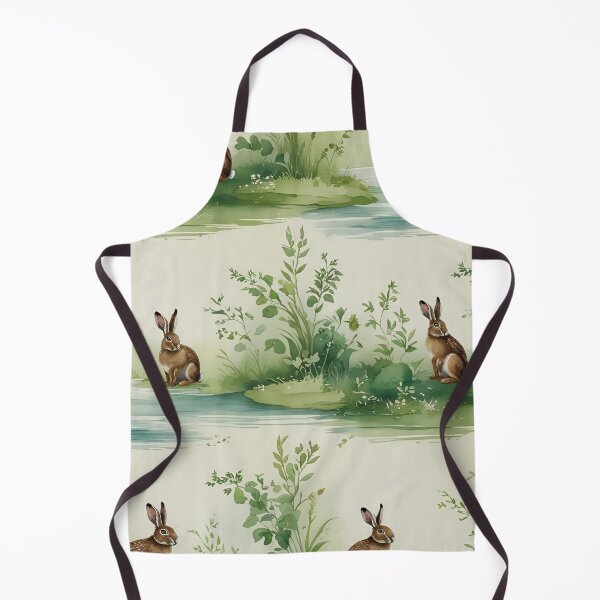 Item preview, Cottage Core Hares Pattern designed and sold by PatronesKawai.