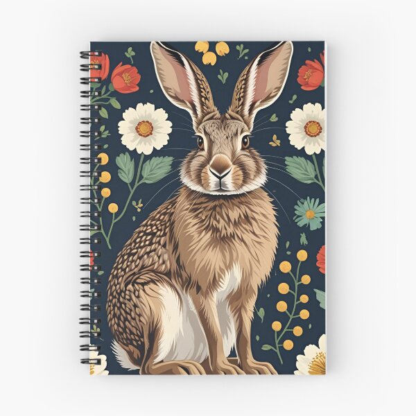 Item preview, Cottage Core Hares Pattern designed and sold by PatronesKawai.