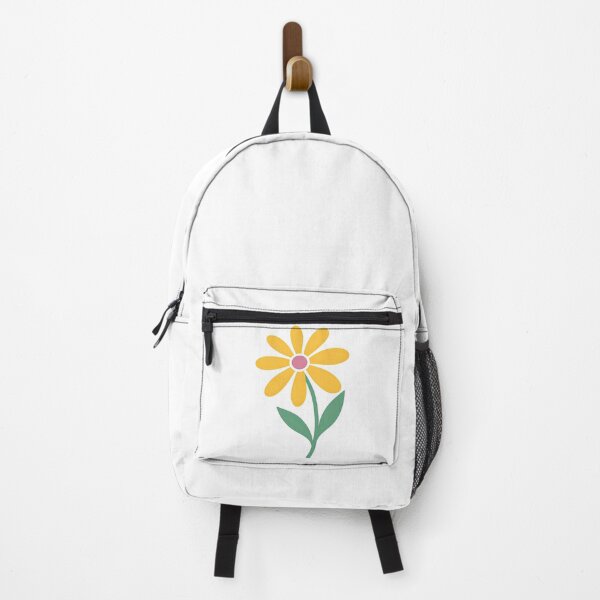 Item preview, Bright Yellow Daisy with Green Leaves Illustration designed and sold by ArtfulWeave.