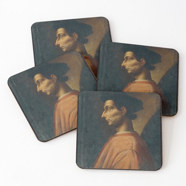 Item preview,  Portrait of Niccolò Machiavelli by Antonio Maria Crespi Castoldi designed and sold by Vintage Designs +.