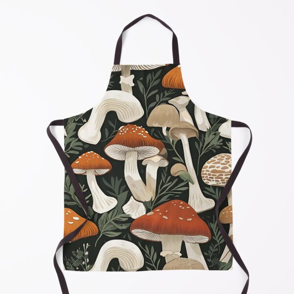 Item preview, Cottage Core Mushroom Pattern designed and sold by PatronesKawai.