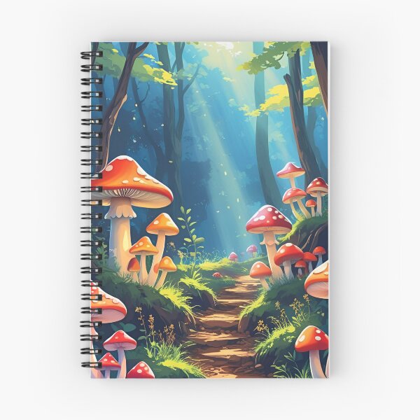 Item preview, Cottage Core Mushroom Pattern designed and sold by PatronesKawai.