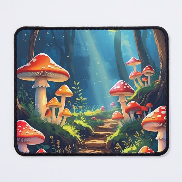 Item preview, Cottage Core Mushroom Pattern designed and sold by PatronesKawai.