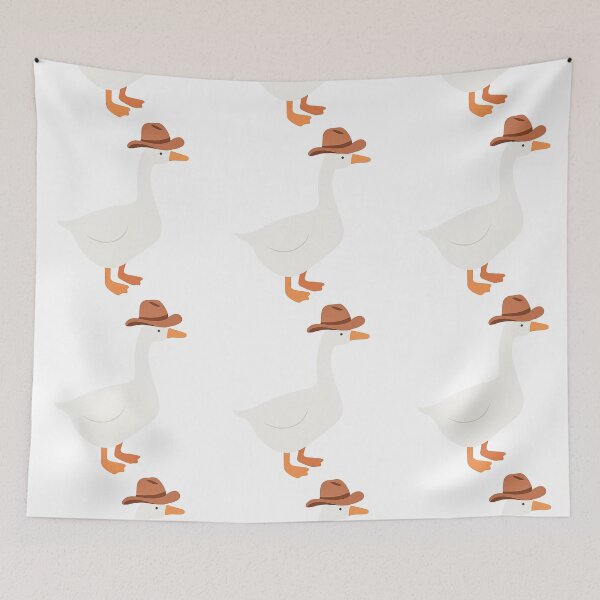 Item preview, Cowboy Goose with Hat Illustration designed and sold by ArtfulWeave.