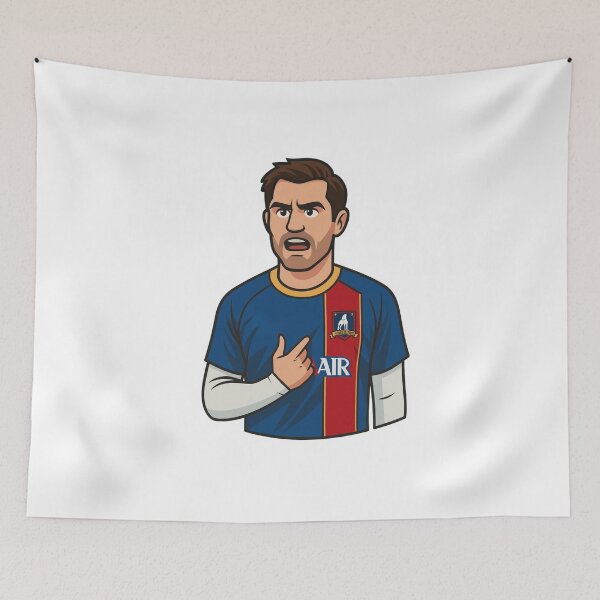 Item preview, Jamie Tartt – AFC Richmond Cartoon Character Illustration designed and sold by BackstopAndCo.