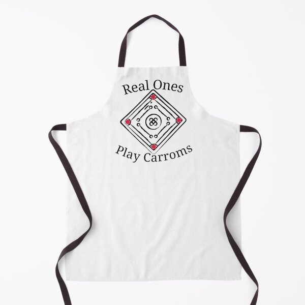Item preview, Real Ones Play Carroms – Retro Carrom Board Game Design for True Players designed and sold by Lunaria Arts.