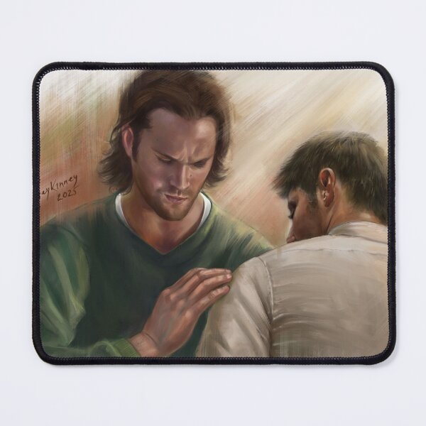 Item preview, Supernatural Wincest Fan Art – "What’s Left Unspoken" designed and sold by Fantasy Illustrations & Fan Art.