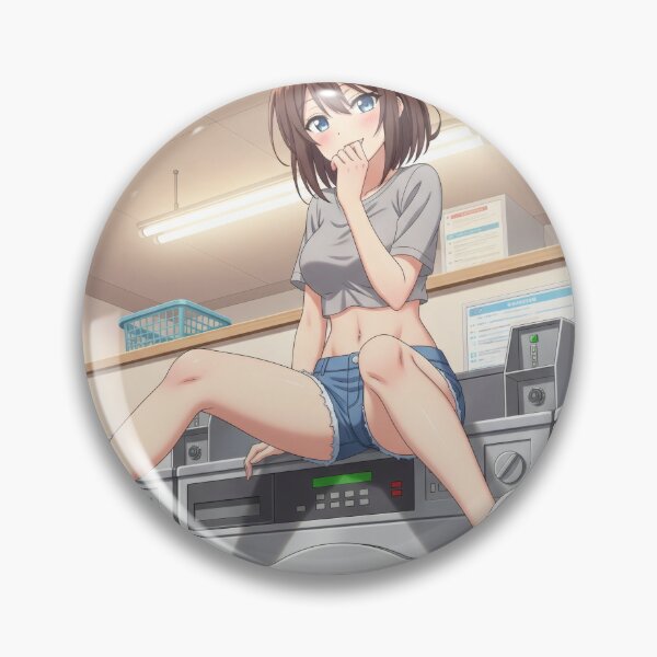 Item preview, Sweet waifu waiting for laundry to be finished designed and sold by GerwantSHOP.