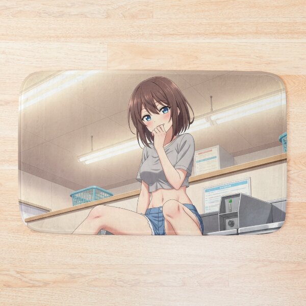 Item preview, Sweet waifu waiting for laundry to be finished designed and sold by GerwantSHOP.