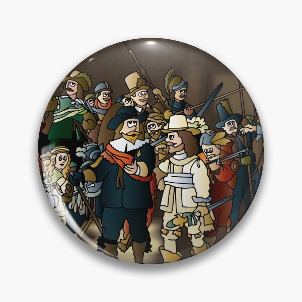 Item preview, Nachtwacht - Rembrandt designed and sold by David van der Kooij - BOTS RULE. And other fantasies.