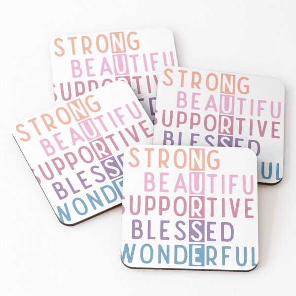 Item preview, Strong, Beautiful, Supportive, Blessed, Wonderful – Nurse Empowerment designed and sold by artcultreone.
