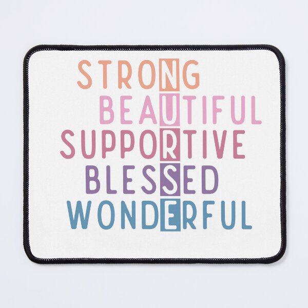 Item preview, Strong, Beautiful, Supportive, Blessed, Wonderful – Nurse Empowerment designed and sold by artcultreone.