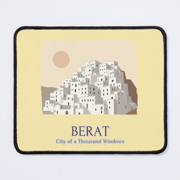 Item preview, Berat – City of a Thousand Windows designed and sold by Timeless Design.