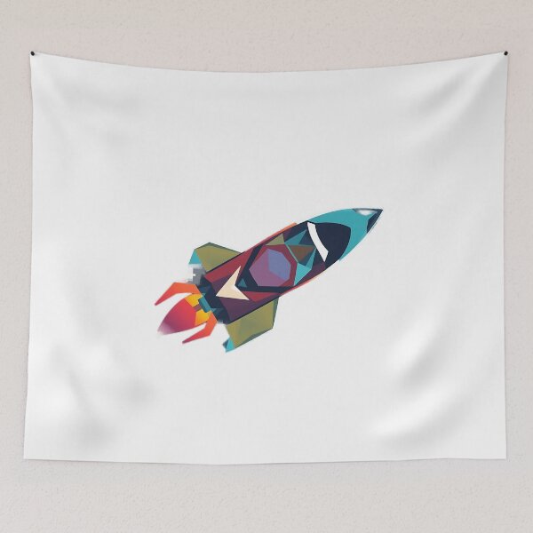 Item preview, Abstract Geometric Spaceship Design designed and sold by sharon1210.