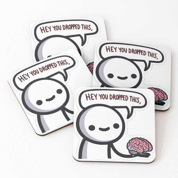 Item preview, Funny sticker you dropped this designed and sold by JossDesign15.