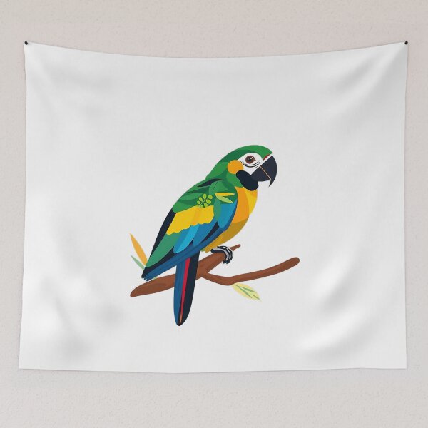 Item preview, Abstract Geometric Parrot Art designed and sold by sharon1210.