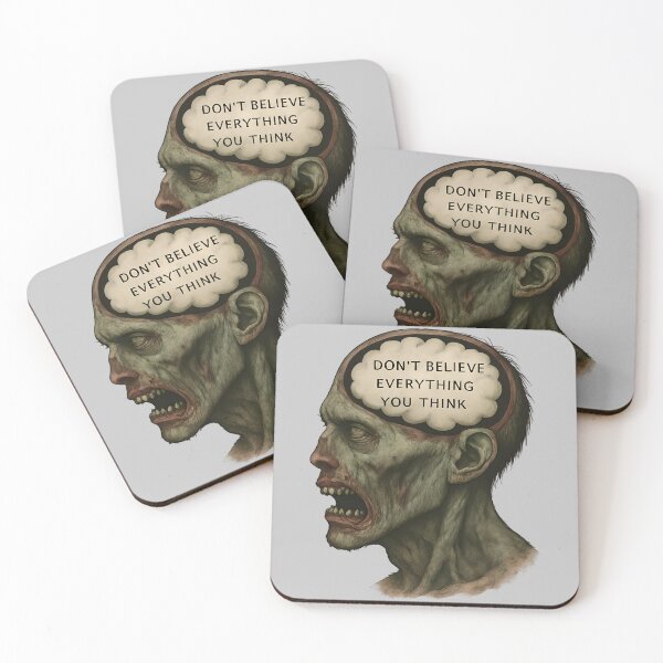 Item preview, Zombie - Undead - Don't Believe Everything You Think designed and sold by NightTimeJ.