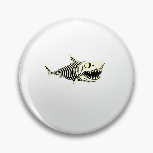 Item preview, Glow-in-the-Dark Skeletal Shark designed and sold by sharon1210.