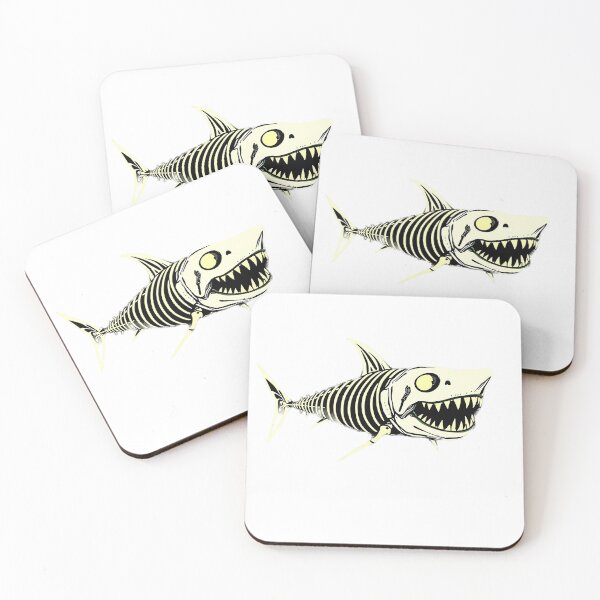 Item preview, Glow-in-the-Dark Skeletal Shark designed and sold by sharon1210.