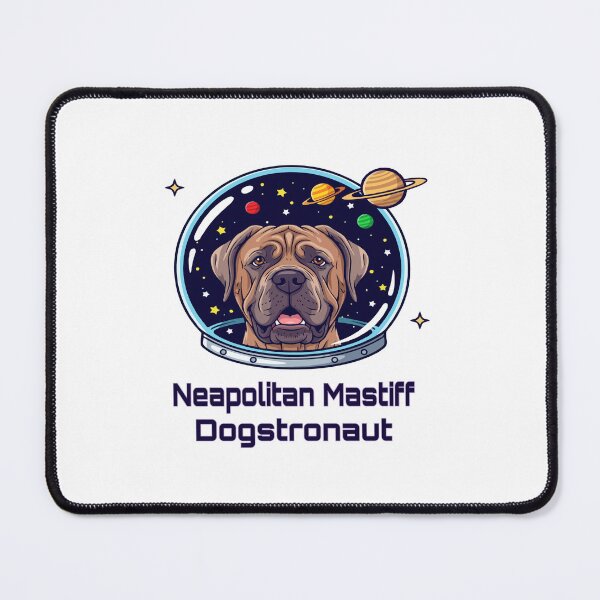 Item preview, Neapolitan Mastiff Dogstronaut – Cute Space Dog  designed and sold by The Real Life Symphony.