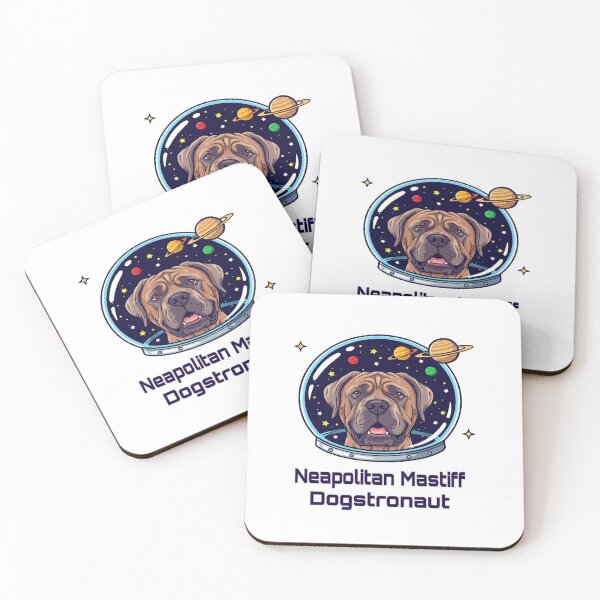 Item preview, Neapolitan Mastiff Dogstronaut – Cute Space Dog  designed and sold by The Real Life Symphony.