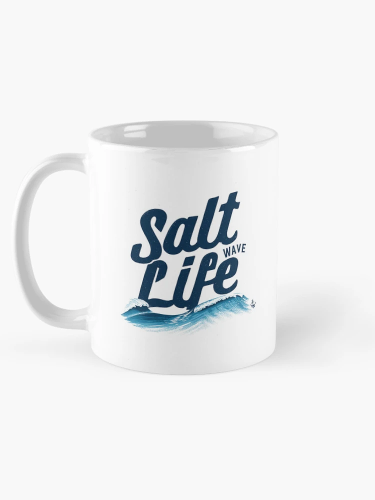 Thumbnail 5 of 6, Coffee Mug, Salt Life: Wave Ruler designed and sold by NextWave Threads.