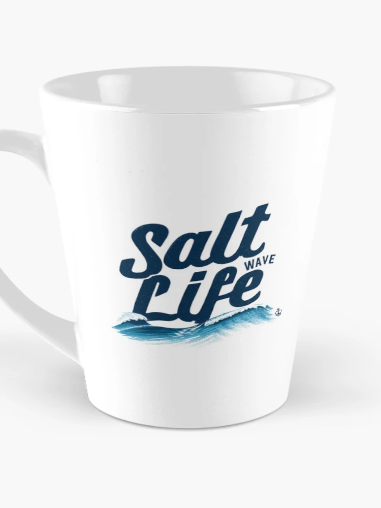 Thumbnail 3 of 4, Coffee Mug, Salt Life: Wave Ruler designed and sold by NextWave Threads.